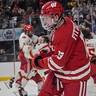 Wisconsin hockey title game effort thwarted by Denver defense