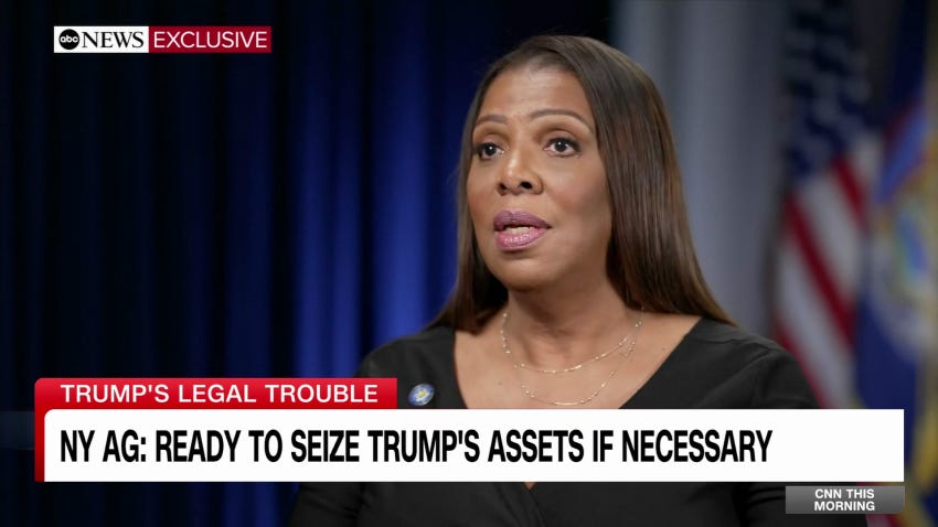 Here's what may happen if Trump can't pay massive civil fraud fine ...