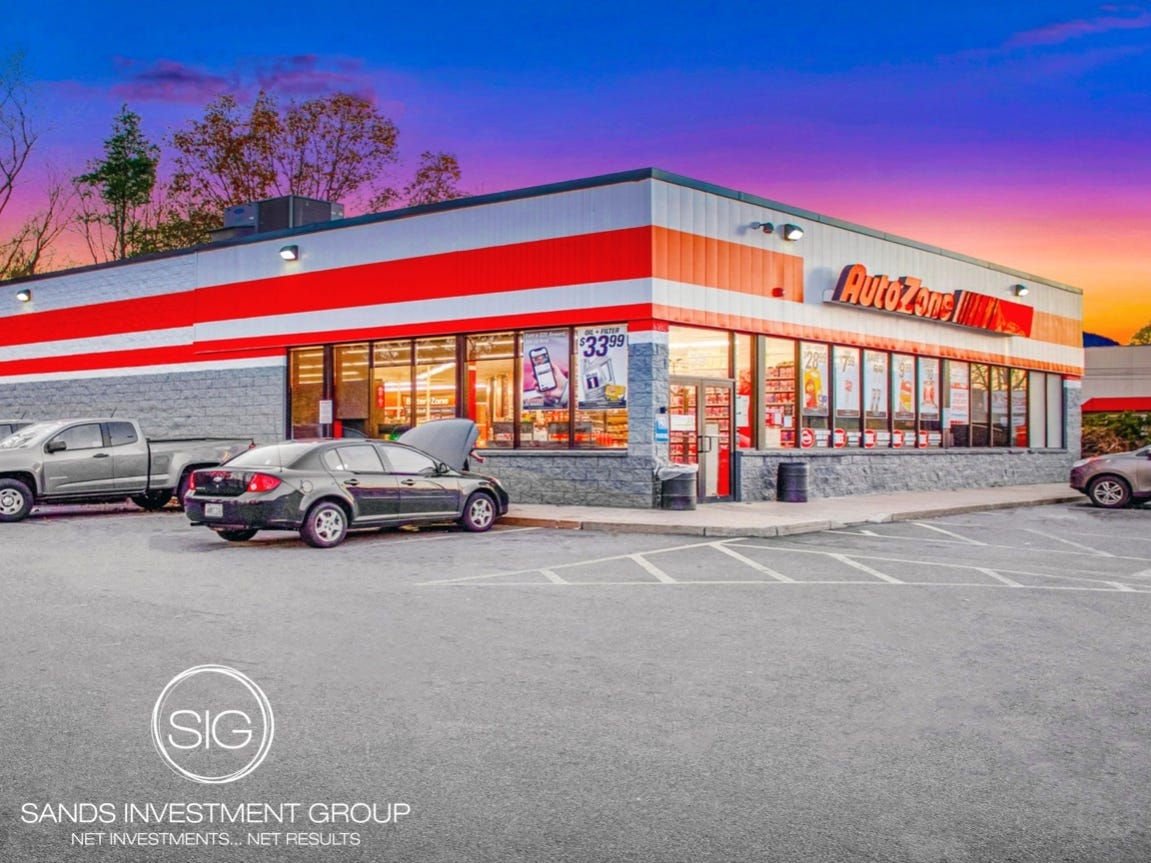 AutoZone Investment NN+ Lease Automotive Rhode Island