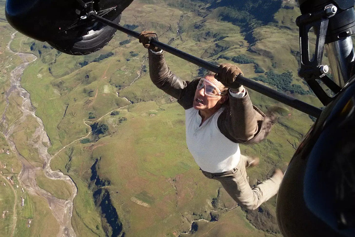 Tom Cruise plays Ethan Hunt in Mission: Impossible - The Final Reckoning