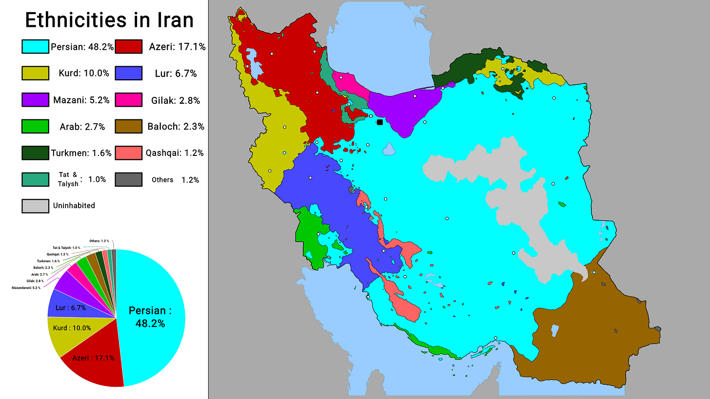 File:Ethnic Map of Iran.png - Wikimedia Commons