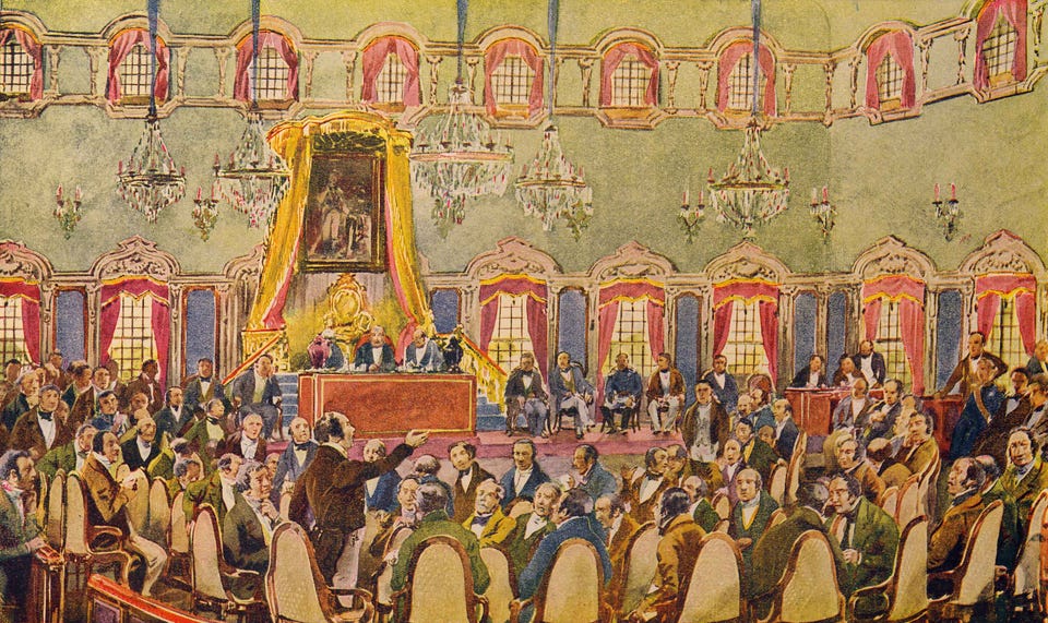 Ficheiro:As Cortes Constituintes de 1820 (Roque Gameiro, Quadros da História de Portugal, 1917).png