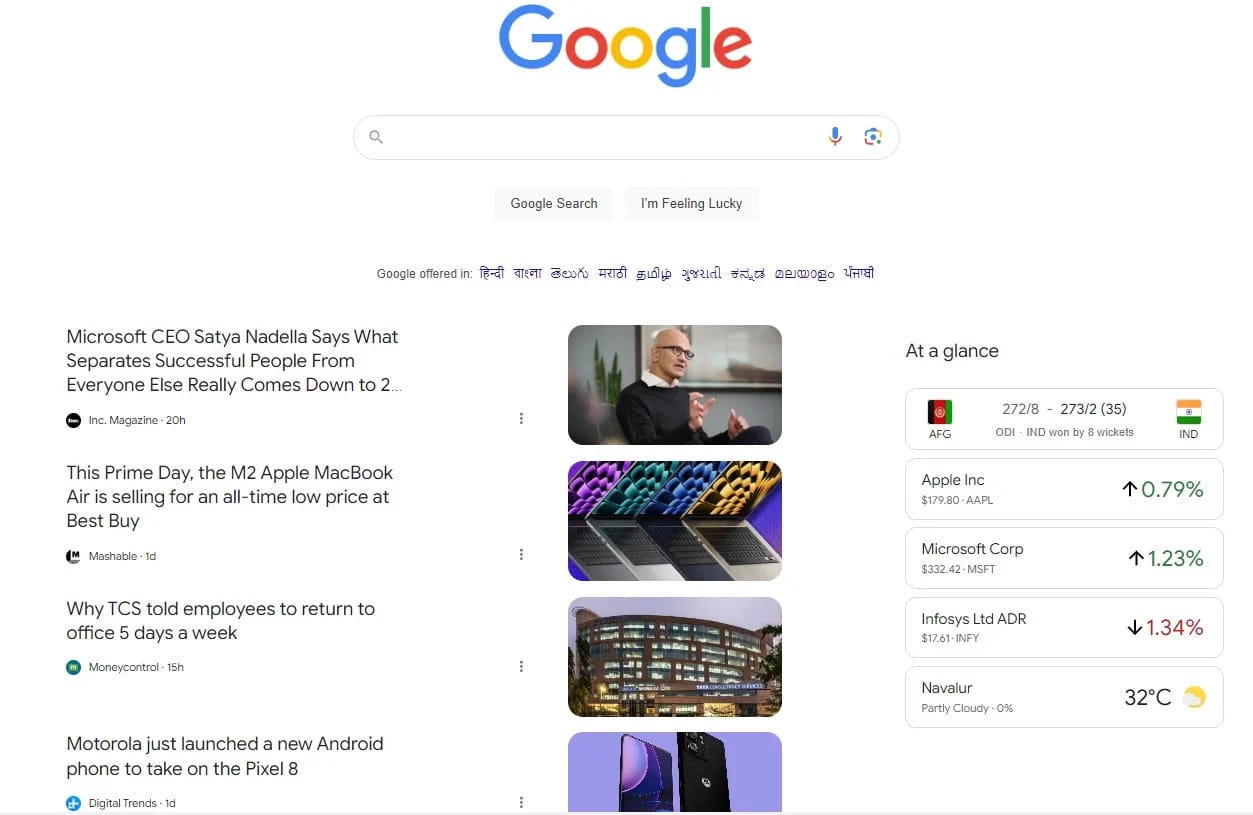 Google Discover débarque sur desktop