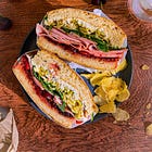mortadella cherry bomb sandwich