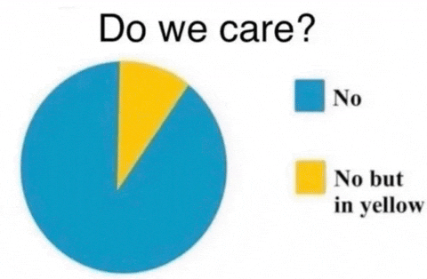 no one cares