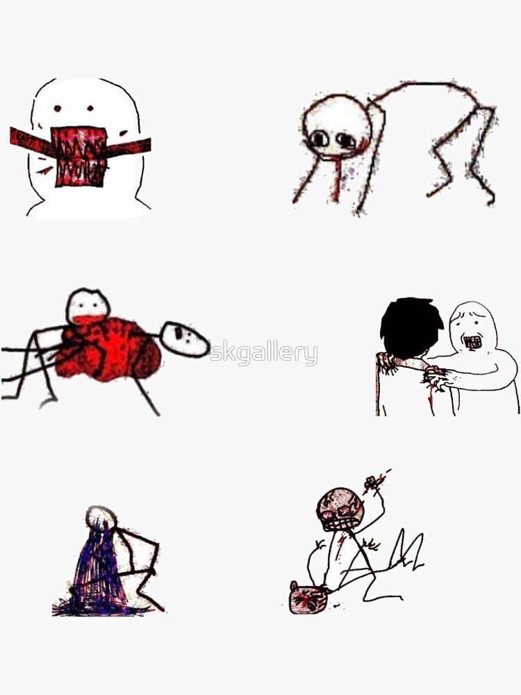 girls when" Sticker for Sale by skgallery | Redbubble