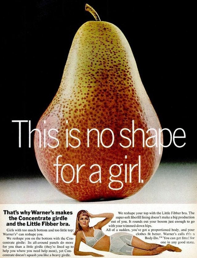 This ad ludicrously claims constipation doesn't just cause discomfort, but also destroys a woman's personality and dating prospects. This ad ludicrously claims constipation doesn't just cause discomfort, but also destroys a woman's personality and dating prospects.