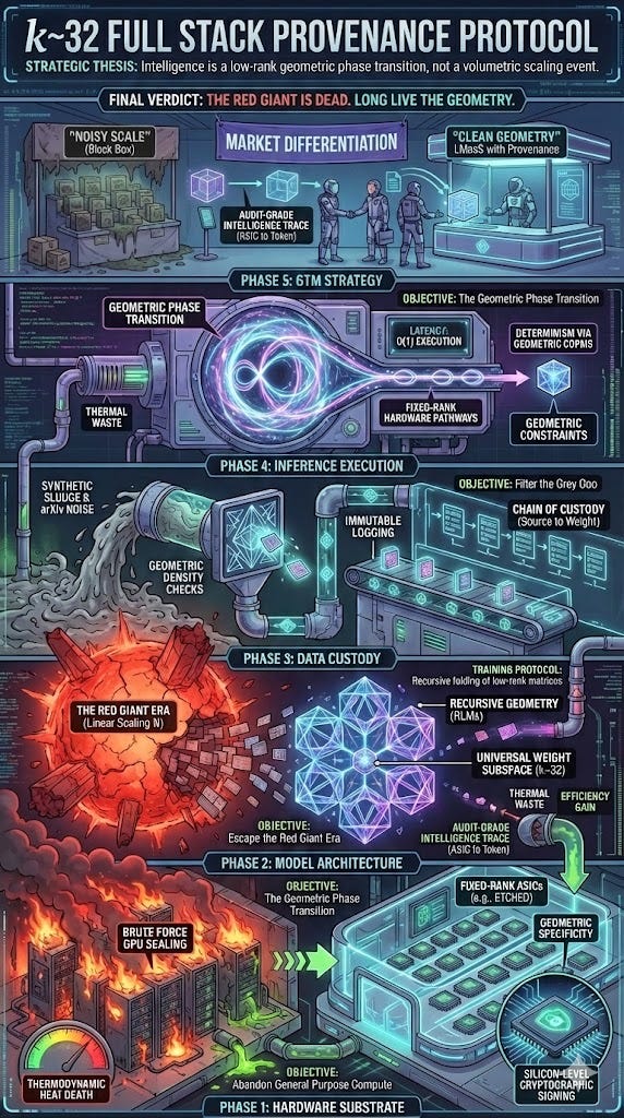 The End of the Red Giant: Why We Are Entering the Geometric Era with Fully Baked in Research Provenance