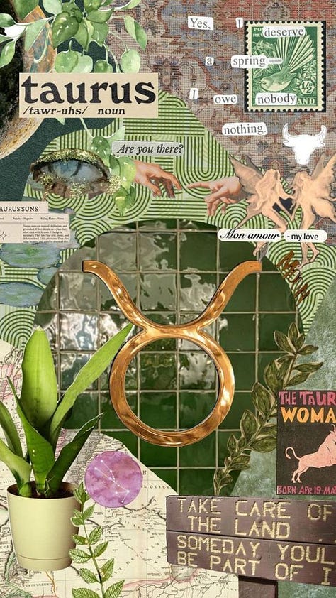 Taurus Mood Board