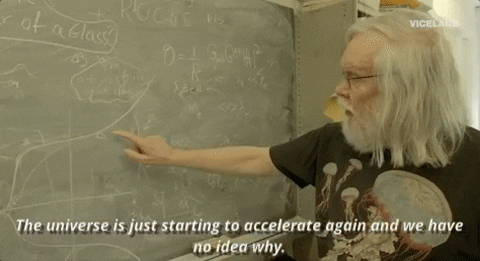 universe expanding GIF by Motherboard