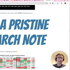 💻Inside a Pristine Research Note!
