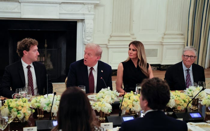 Sam Altman, Tim Cook, Other Tech Leaders Lauded Trump at White House -  Business Insider