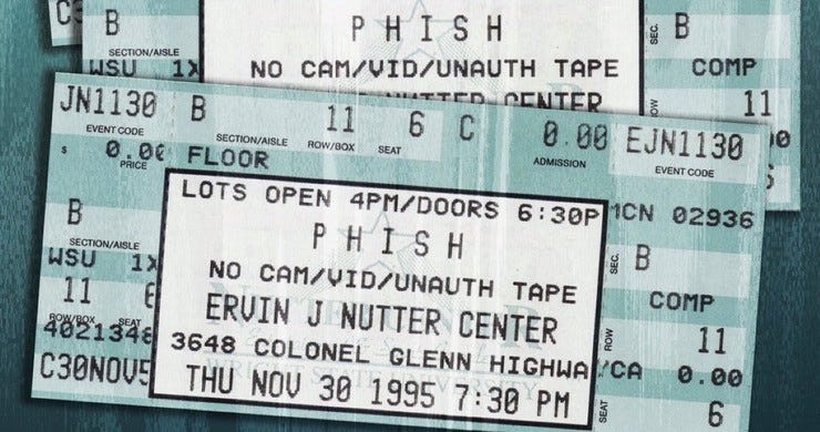 Phish dayton 1995