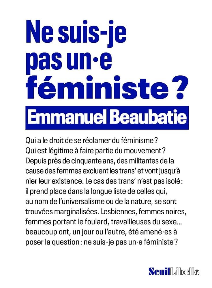 Ne suis-je pas un.e féministe ? eBook : Beaubatie, Emmanuel: Amazon.fr:  Boutique Kindle