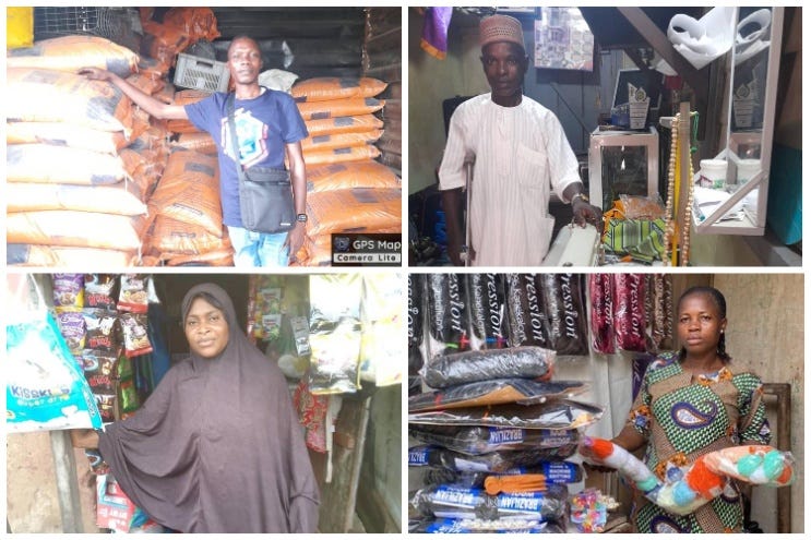 A collage of beneficiaries of Lagos state government business grants. Credit: Lagos state government. A collage of beneficiaries of Lagos state government business grants. Credit: Lagos state government.