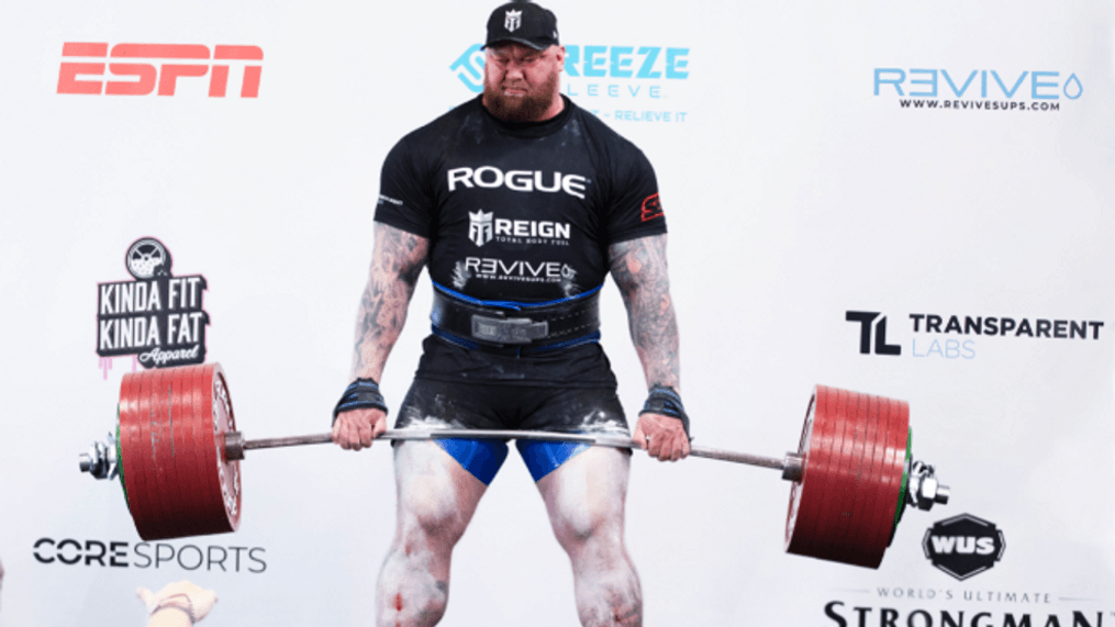 World record for heaviest deadlift (Jon Trausti Saemundsson, Core Sports)