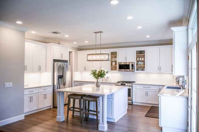 kitchen with furniture and appliances kitchen with furniture and appliances