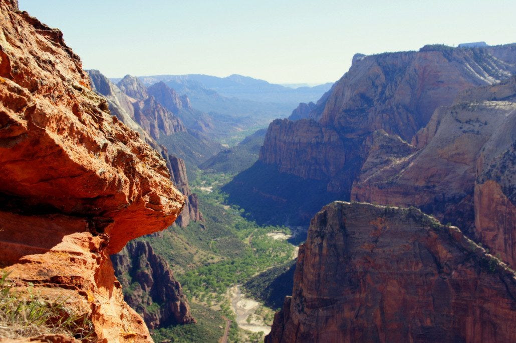 Zion National Park from Observation Point Zion National Park from Observation Point