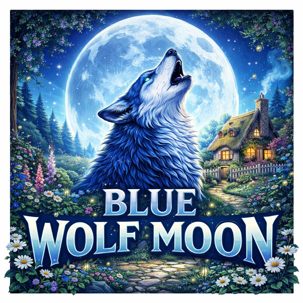 Blue Wolf Moon