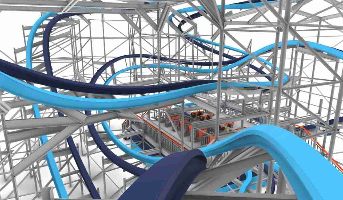 RMC Wild Moose coaster layout