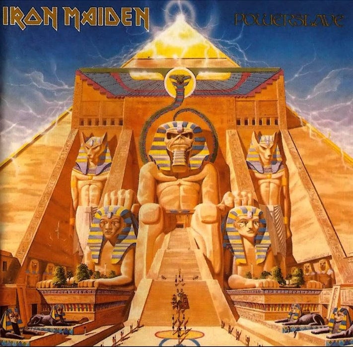 Iron Maiden Powerslave Vinyl LP Reissue 2024 — Assai Records