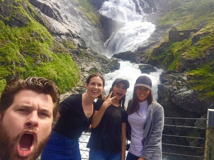 Waterfalls in Norway