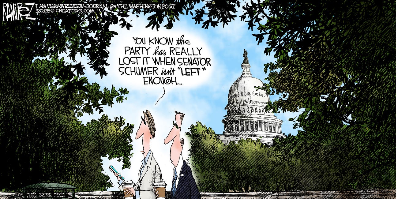 Michael Ramirez: Left Out 3-21-25