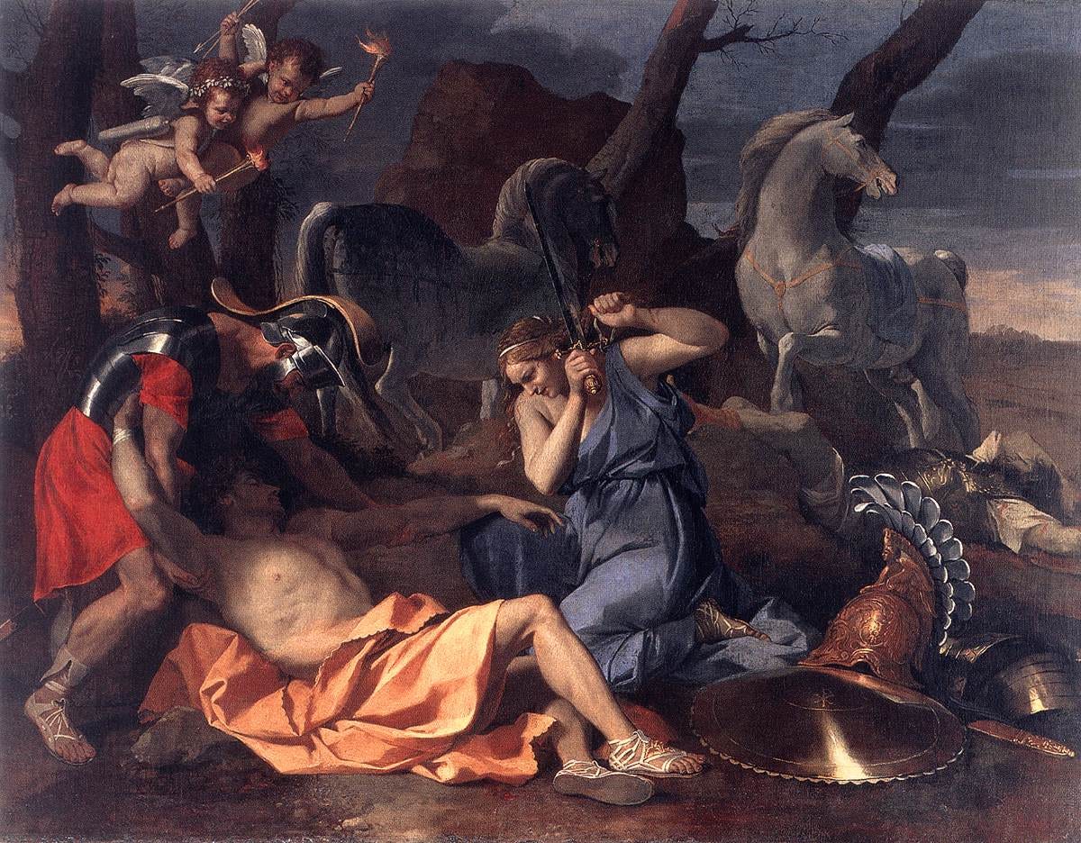 File:Nicolas Poussin - Tancred and Erminia - WGA.jpg - Wikimedia Commons