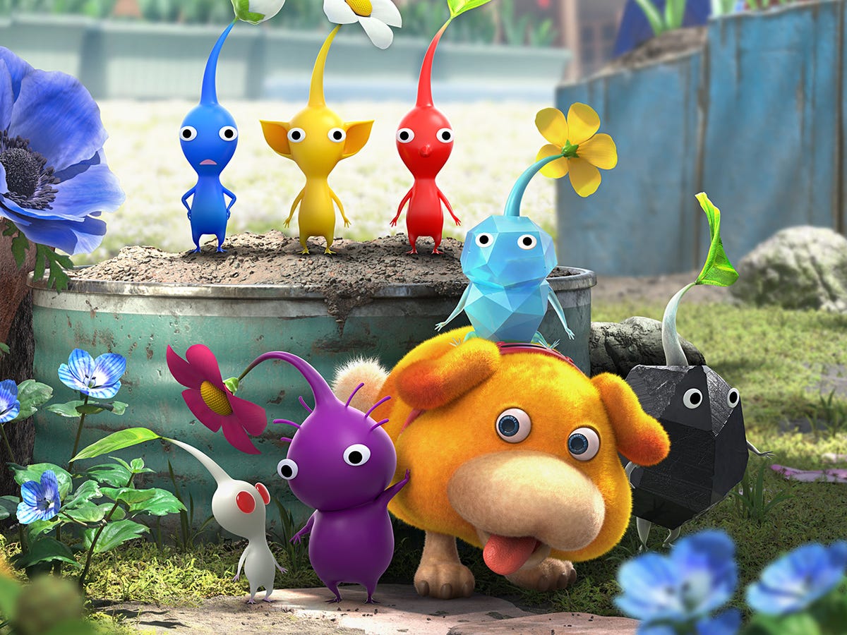 Pikmin 4 streamlines its strategy, and partners you with a scene-stealing  space pup | Eurogamer.net