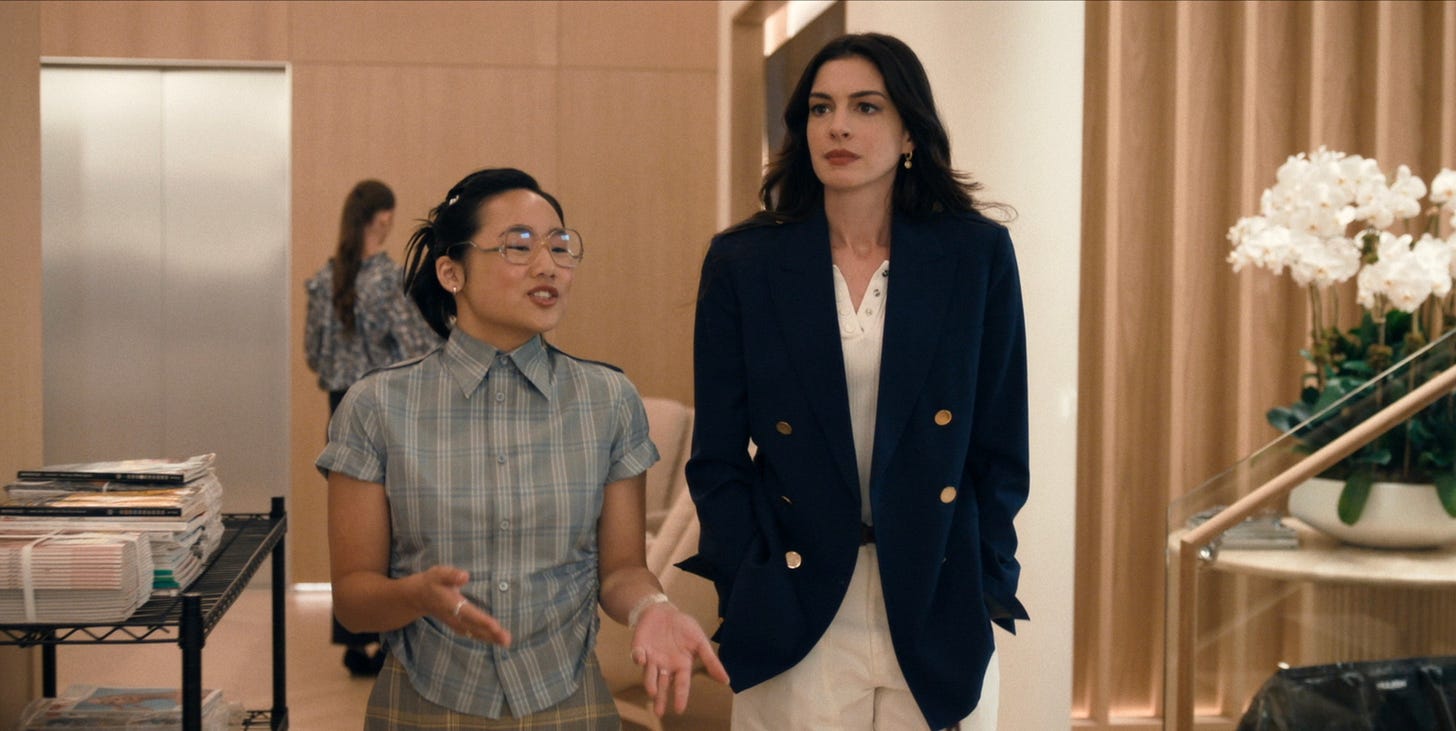 Anne Hathaway's Andy meets new assistant in new 'Devil Wears Prada 2' clip  - ABC News
