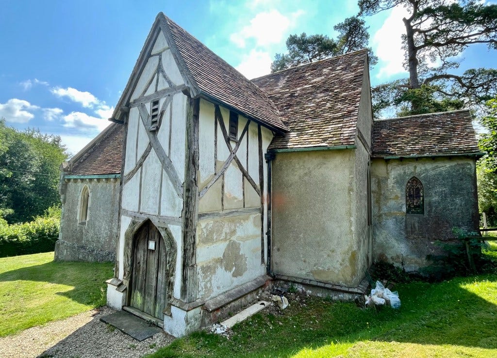 The church at Little Hampden