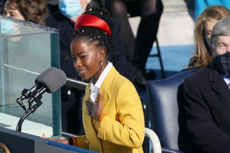 Morgan State University President David Wilson made inaugural poet Amanda Gorman (pictured) an offer that he hopes she can’t refuse — a job at the prestigious historically Black educational institution he helms.