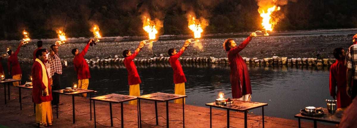 Triveni Ghat, Rishikesh - Ganga Aarti Timings, Images