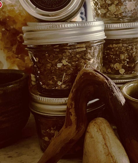 organic nourishment, upcycled, hemp, vintage clothing, roots chaga tea for cleansing, medicine chocolate, pain relief, self-care, natural healing, small batch