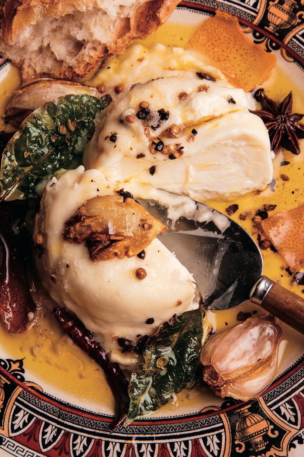 Marinated Soft Cheese with Herbs and Spices