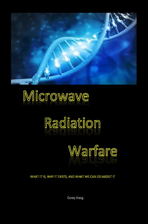 A few pages from Microwave Radiation Warfare Zine