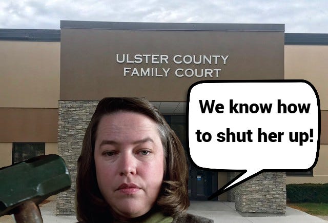 Black Widow Lawyer Seductress and Destroyer: Ulster lawyer Elizabeth Faulkner accused of sex, corruption, and silencing Helen Garber.