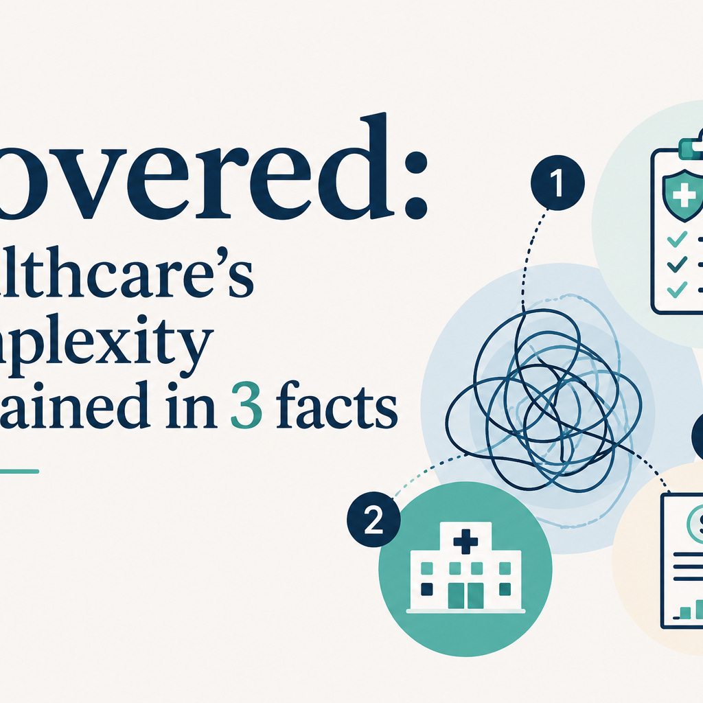 Covered: Healthcare's complexity explained in 3 facts