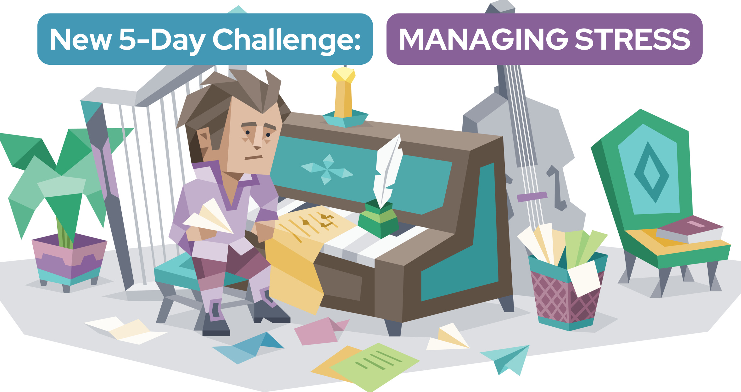 Join Our 5-Day Managing Stress Challenge
