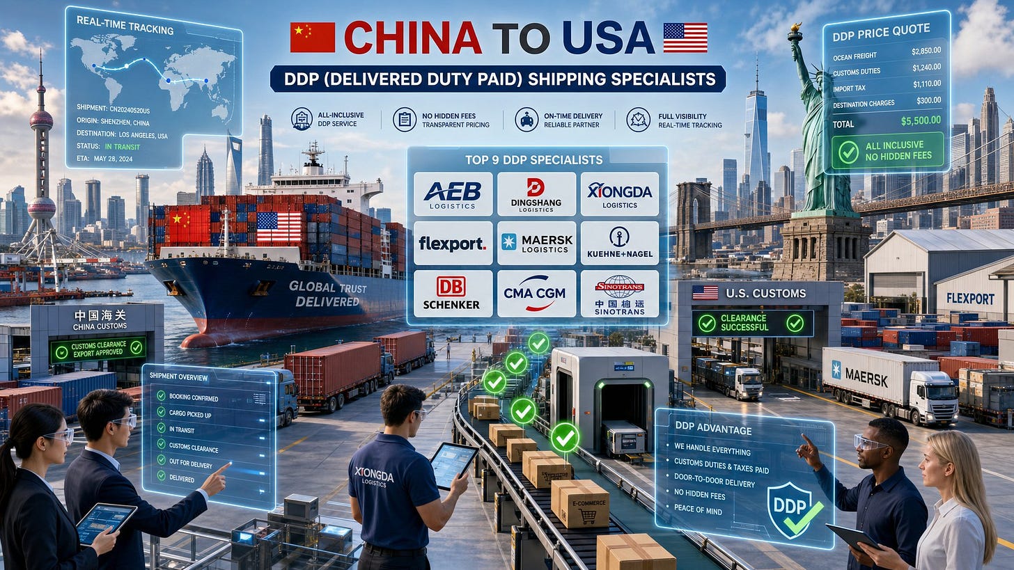 China to USA Freight Forwarders Top 9 DDP Specialists Ranked by Service Quality and Quote Transparency China to USA Freight Forwarders Top 9 DDP Specialists Ranked by Service Quality and Quote Transparency
