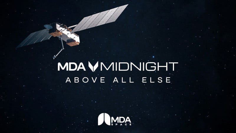 Space Control Platform MDA Midnight Unveiled by MDA Space