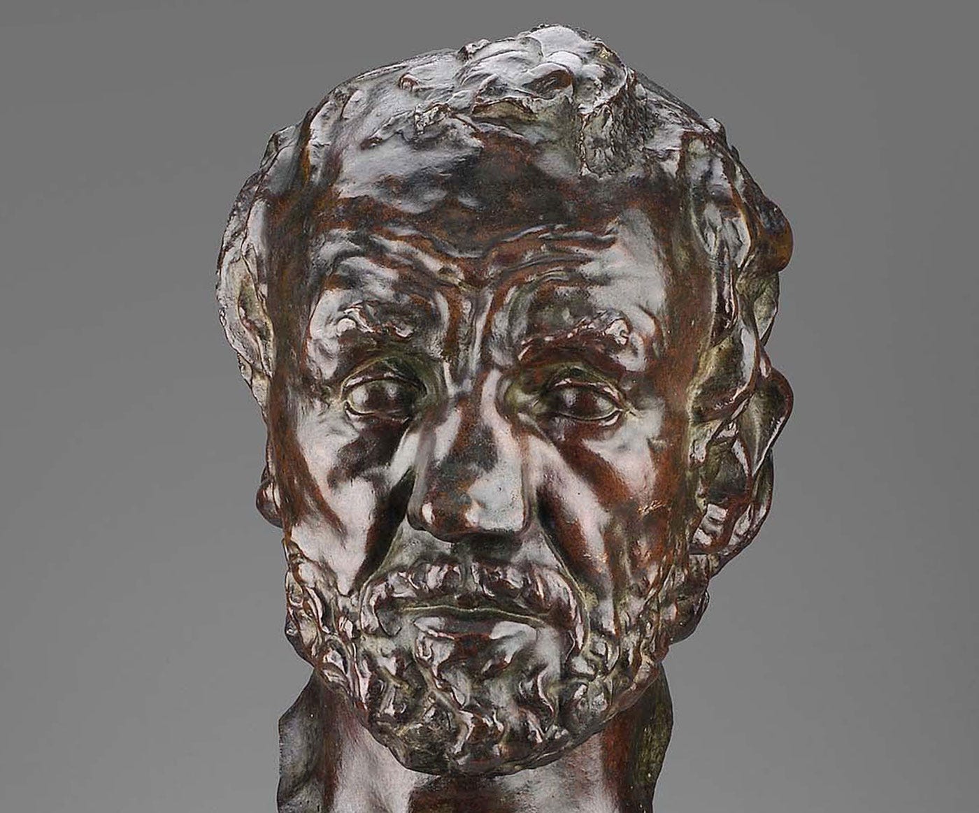 'Man with a broken nose', Rodin, MFA. 