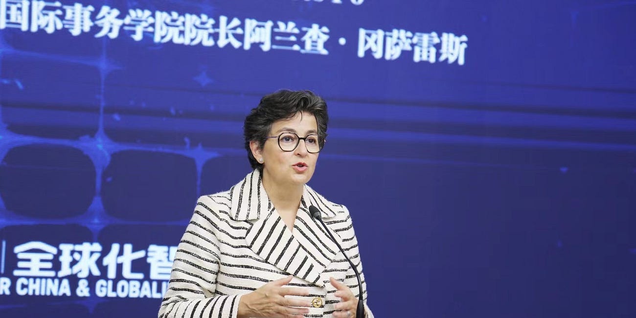 Transcript of Arancha González at CCG: "making trade work for all" by being inclusive and responsive
