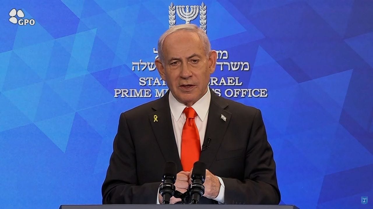 Netanyahu: I’m hopeful we’ll see return of all hostages in the next few days