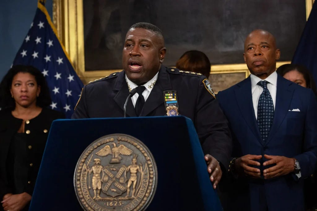 NYPD's Two-Tier Justice: Brian Adams’ firing raises questions about NYPD discipline, Taylor, Tisch, Zhu, and accountability.