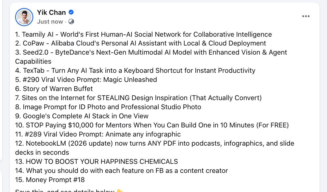 15 TOP VIRAL AI TOOLS & TIPS TODAY (14 FEB 2026)