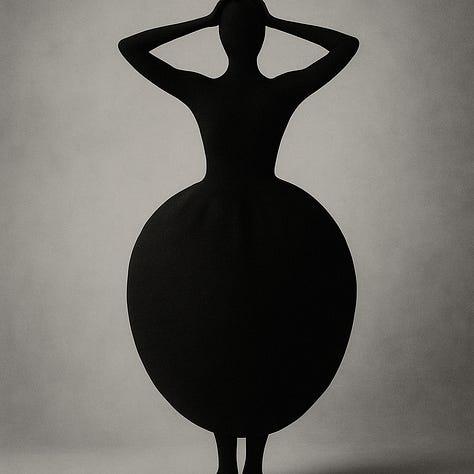 Abstract, gender-neutral figures dressed in sculptural silhouettes that explore the relationship between body, perception, and identity. Inspired by the idea of dressing as self-authorship, the images visualize form as language — not correction, but construction.