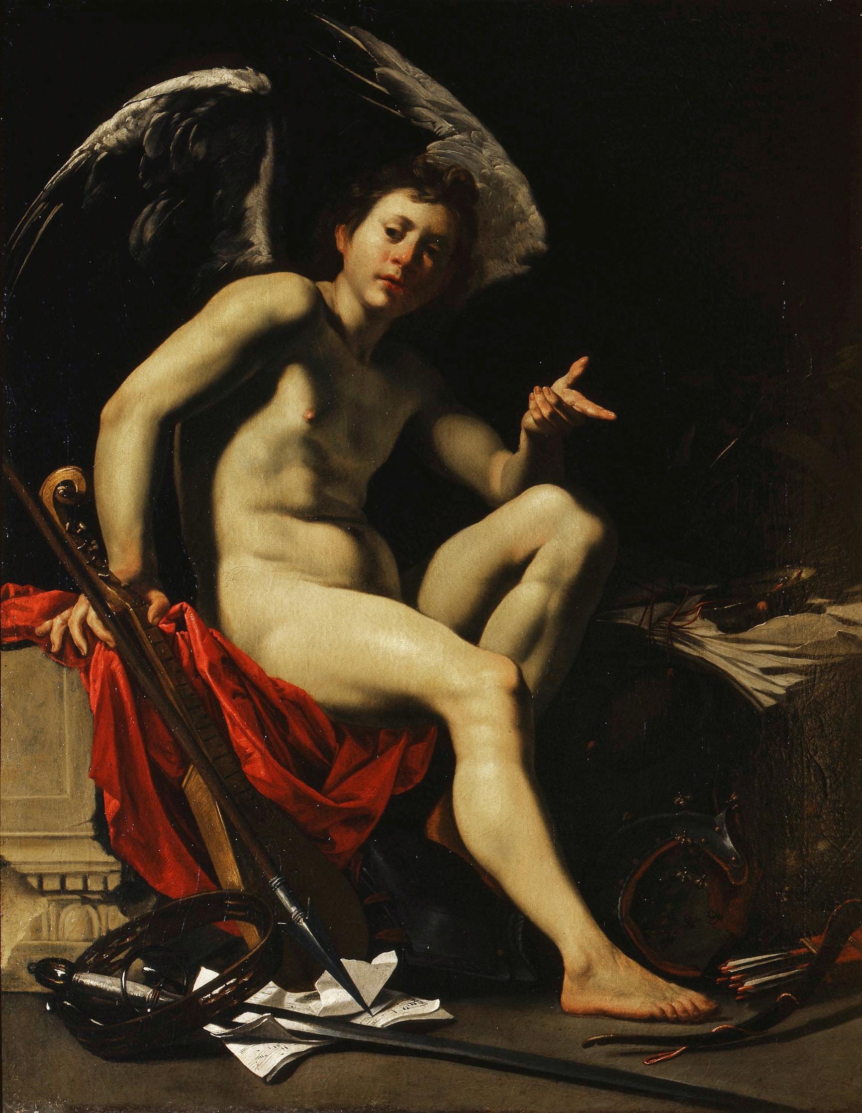 Orazio Riminaldi - Love conquers all - by George Bothamley