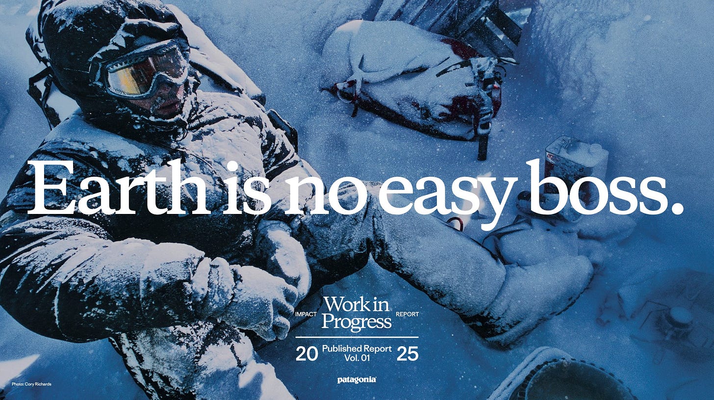 Patagonia is a Work in Progress