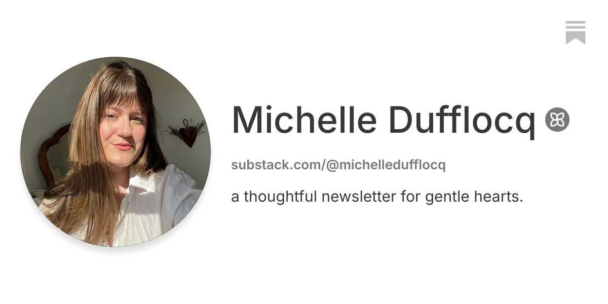 Michelle Dufflocq | Substack